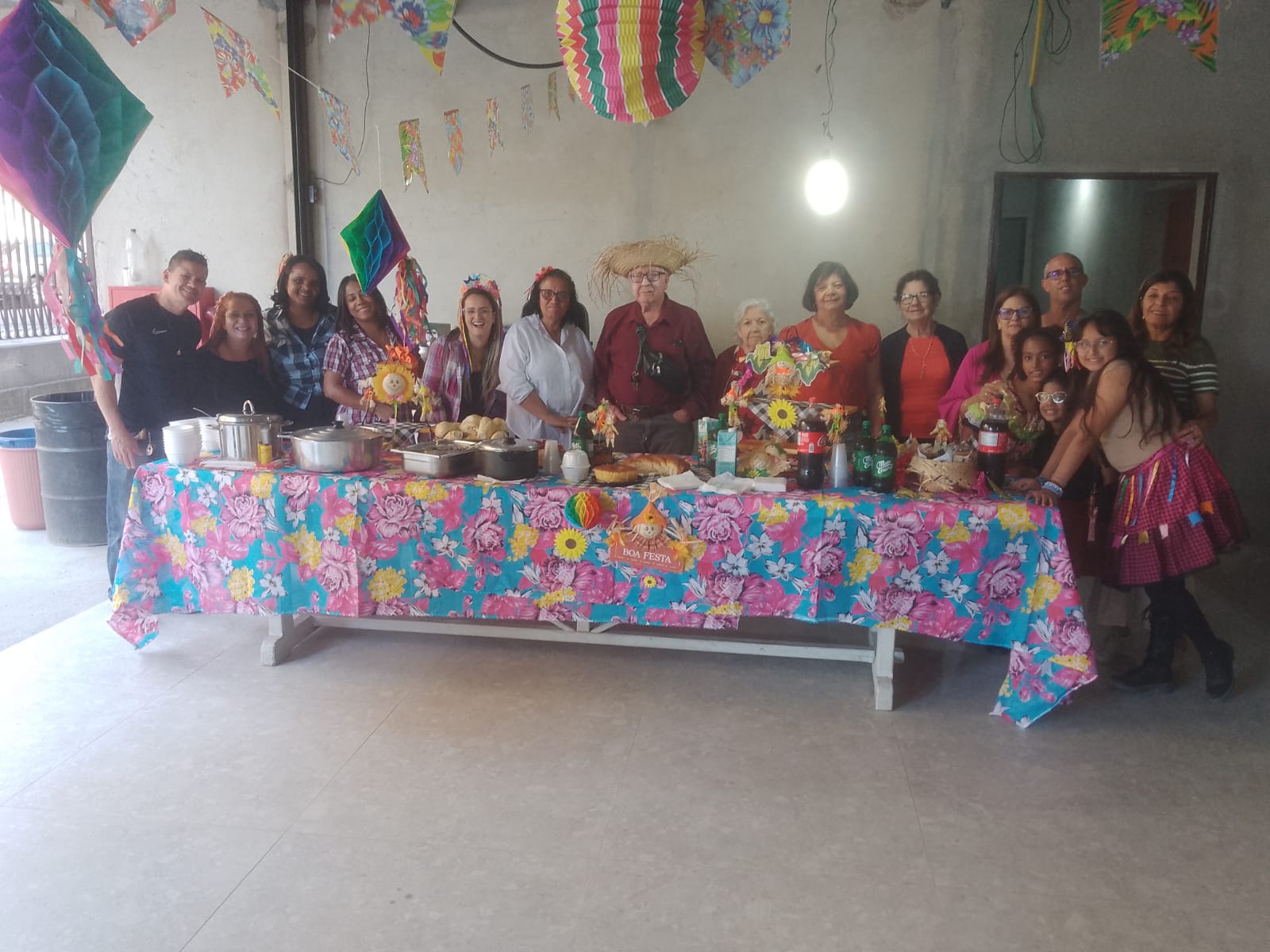 Festa Junina com os 60+
